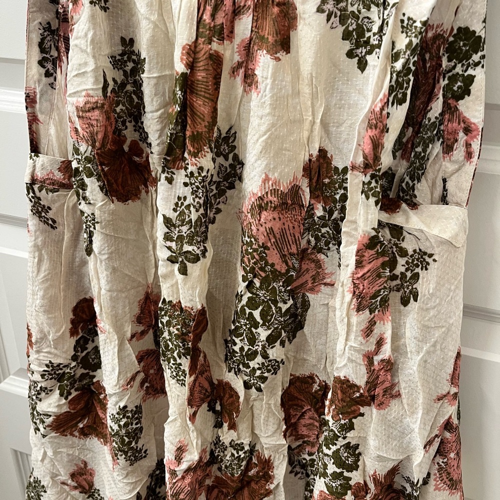 Free People Pink and Babydoll Dress/Tunic with Plunge Neckline - Picture 12 of 13